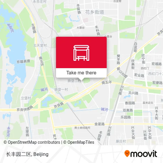 长丰园二区 map