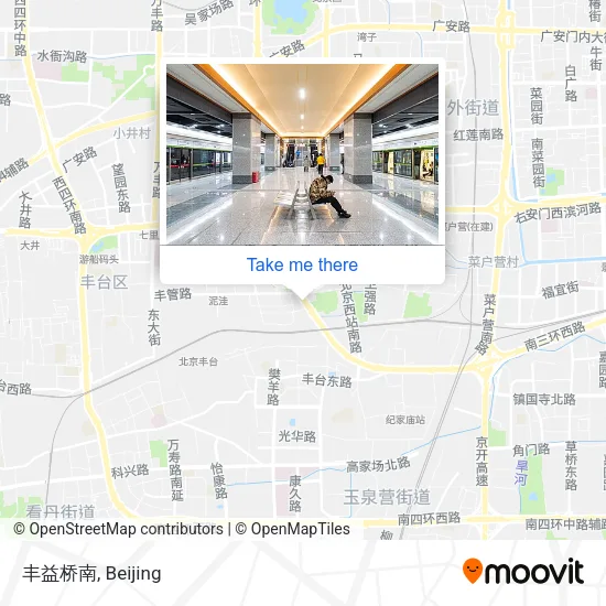 丰益桥南 map