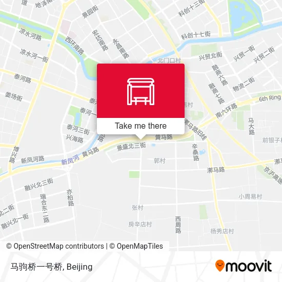 马驹桥一号桥 map