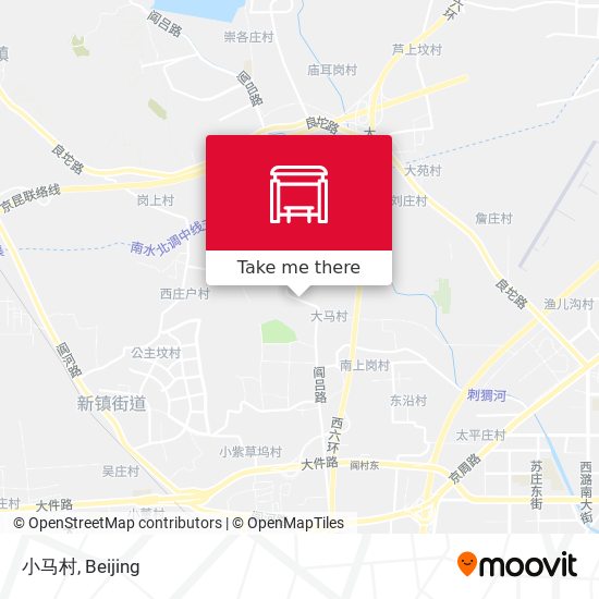 小马村 map
