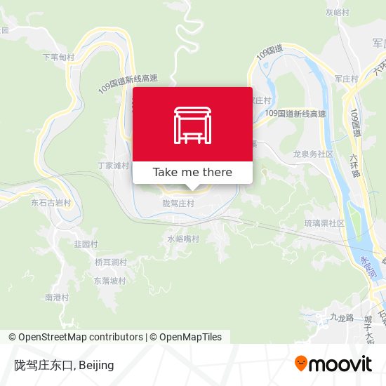 陇驾庄东口 map