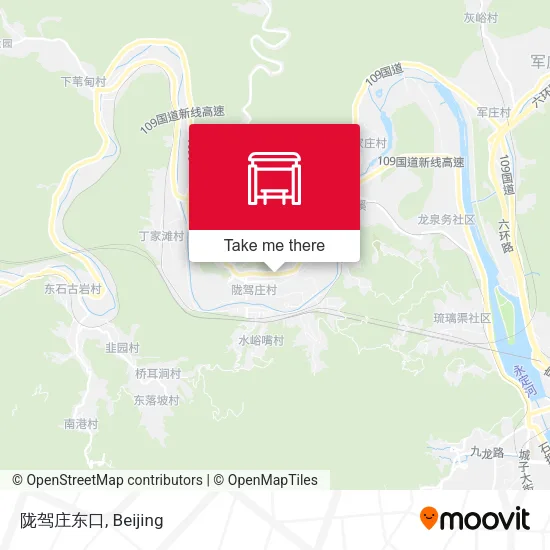 陇驾庄东口 map