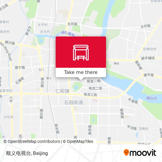 顺义电视台 map