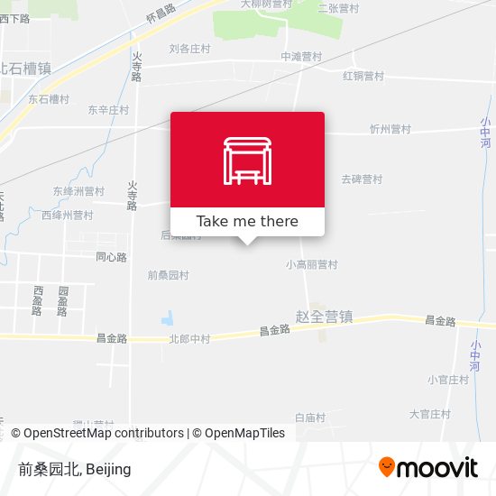 前桑园北 map