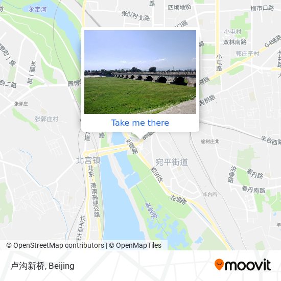卢沟新桥 map