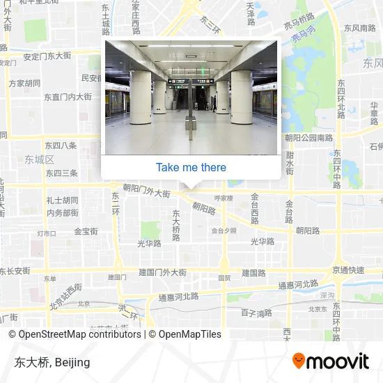 东大桥 map