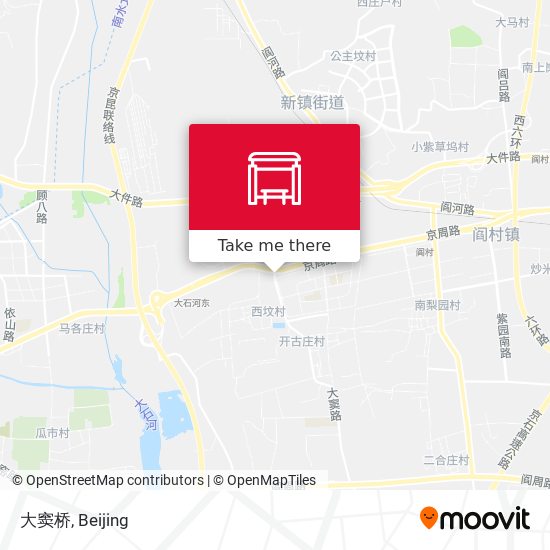 大窦桥 map