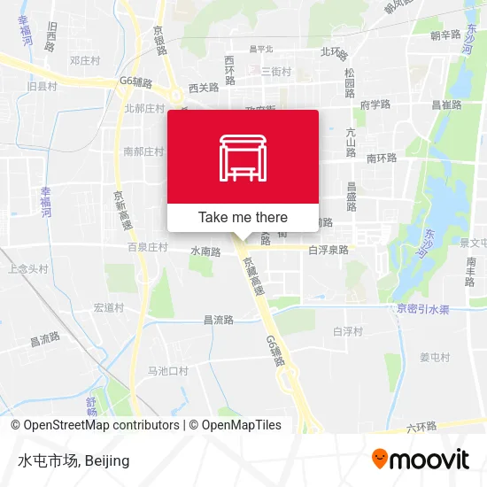 水屯市场 map