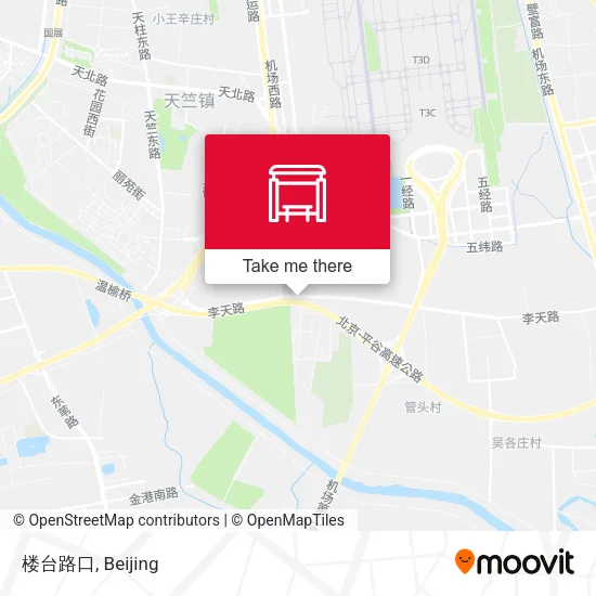 楼台路口 map
