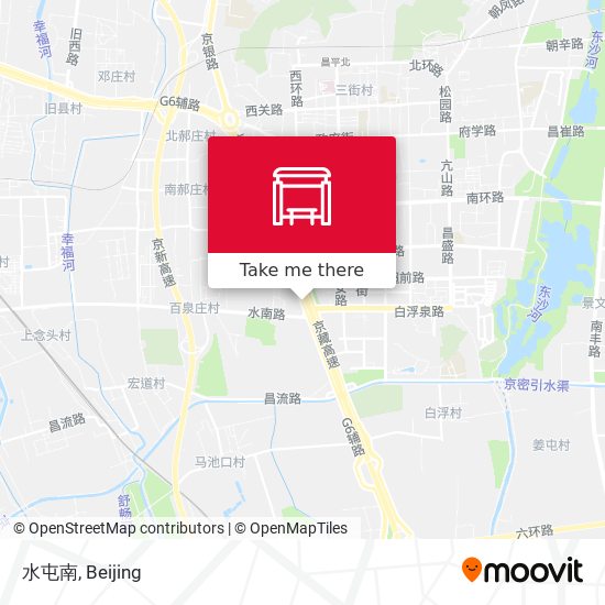 水屯南 map