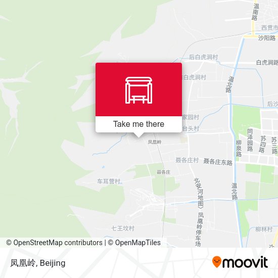 凤凰岭 map
