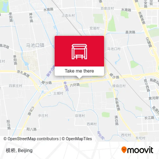 横桥 map