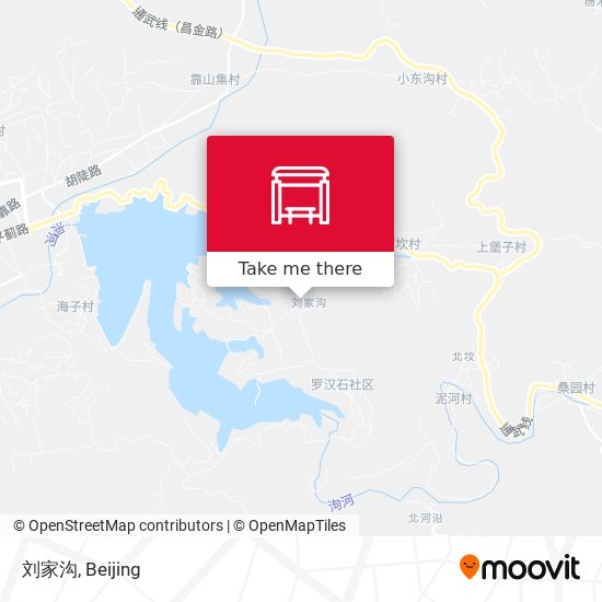 刘家沟 map