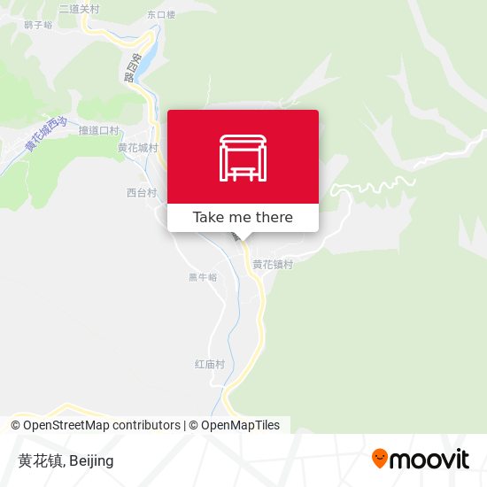 黄花镇 map