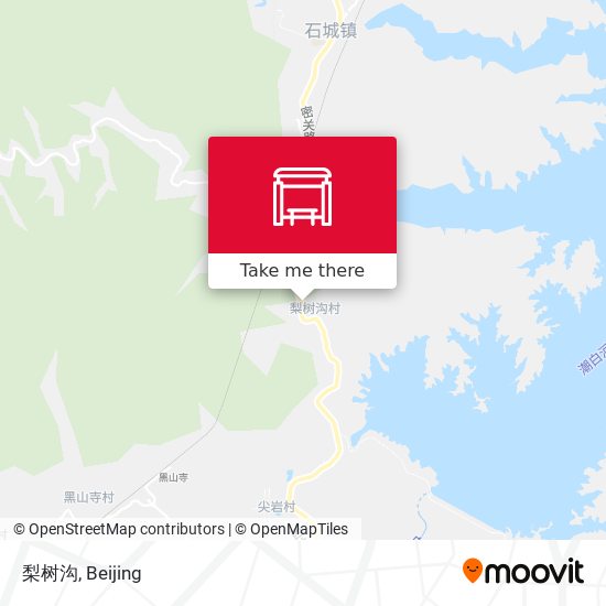 梨树沟 map