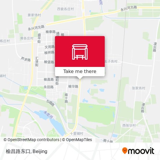 榆昌路东口 map
