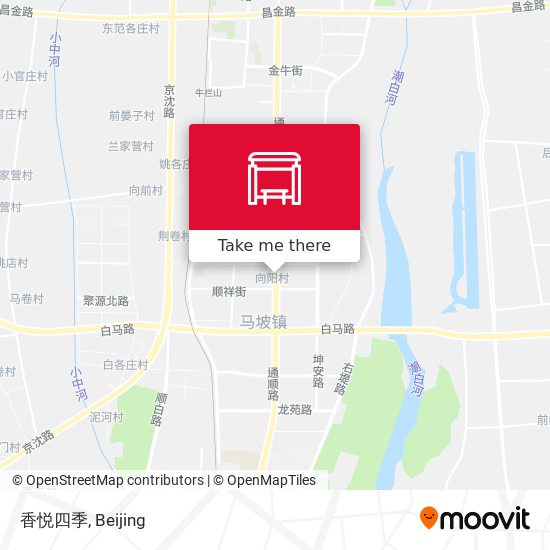 香悦四季 map