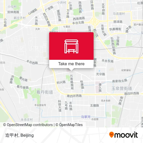 造甲村 map