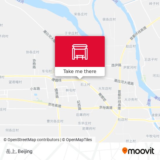 岳上 map