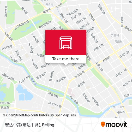 宏达中路 map