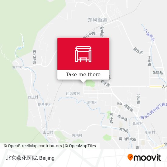 北京燕化医院 map