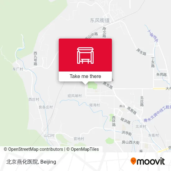 北京燕化医院 map