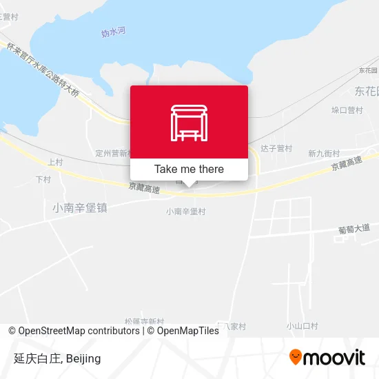 延庆白庄 map