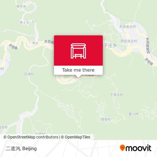 二道沟 map