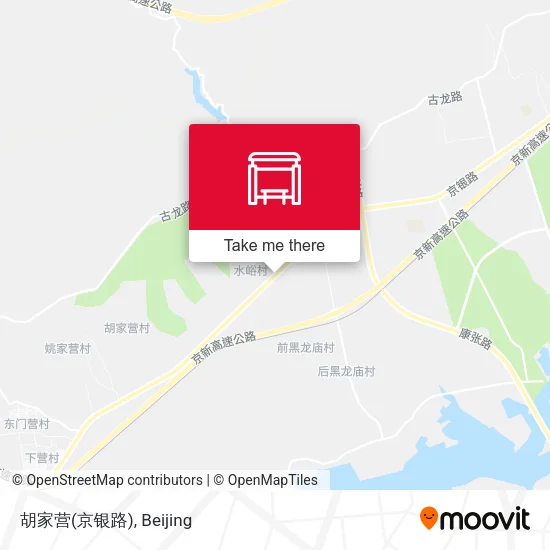 胡家营(京银路) map