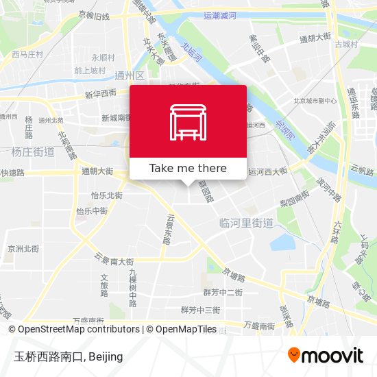 玉桥西路南口 map