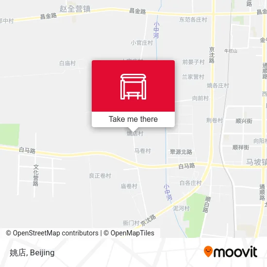姚店 map