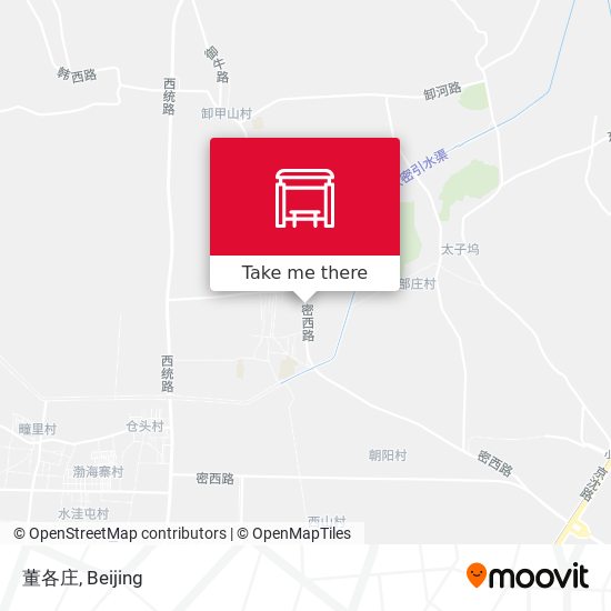 董各庄 map