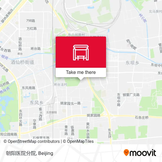 朝阳医院分院 map