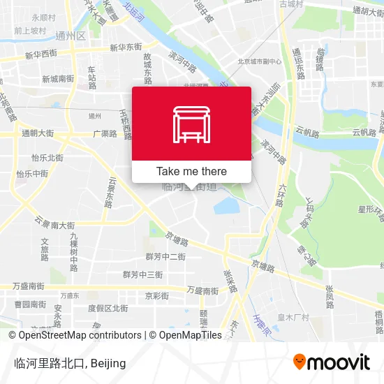 临河里路北口 map