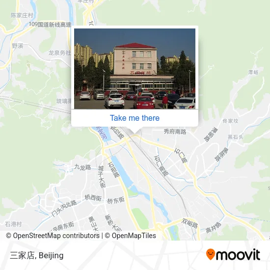 三家店 map