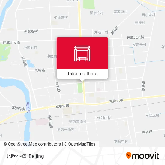 北欧小镇 map