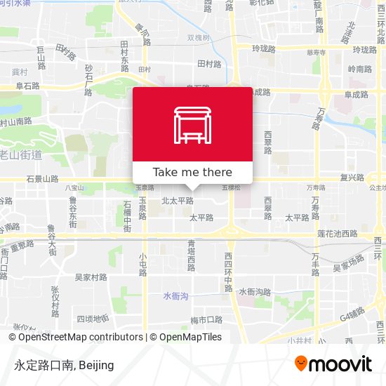 永定路口南 map