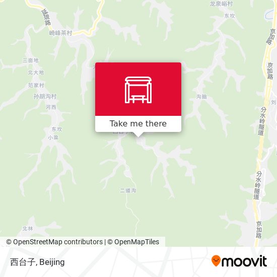 西台子 map
