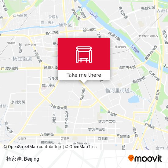 杨家洼 map