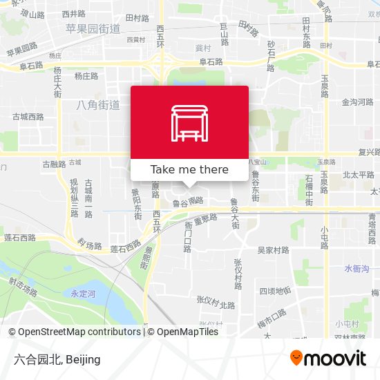 六合园北 map