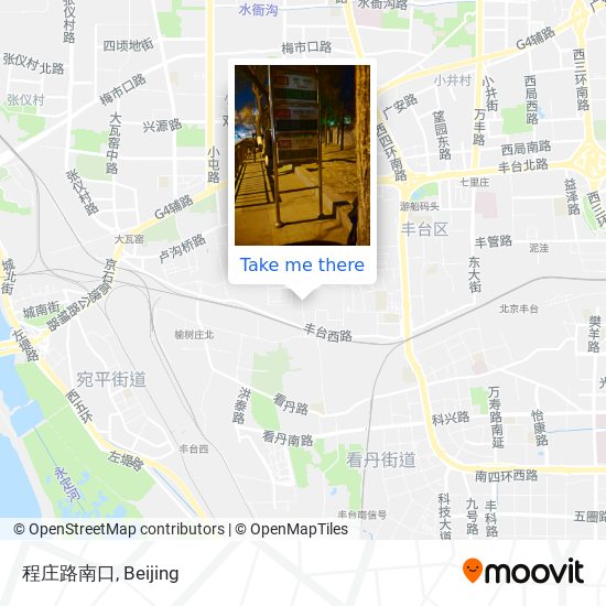 程庄路南口 map