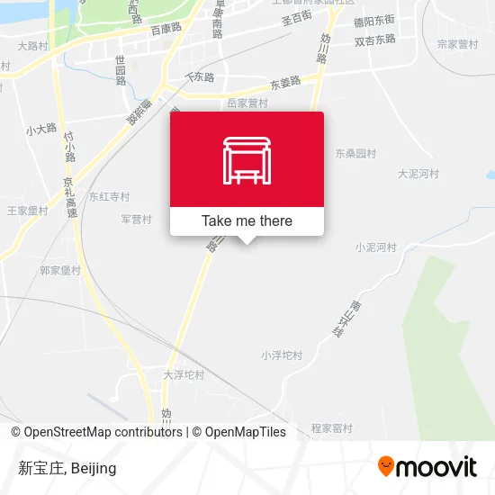 新宝庄 map