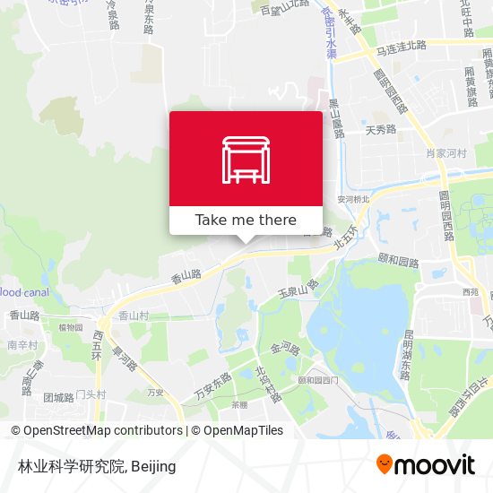 林业科学研究院 map