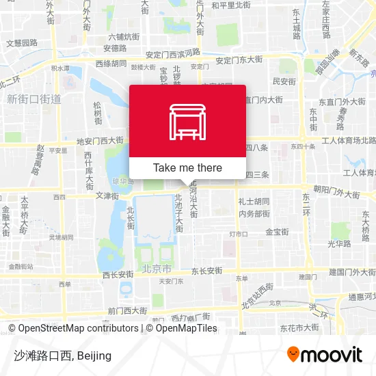 沙滩路口西 map