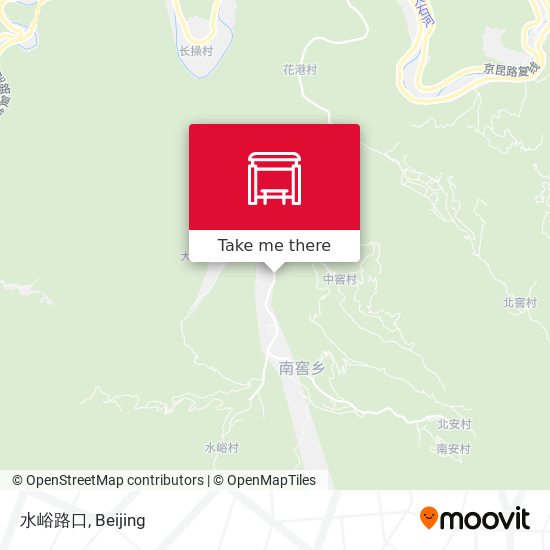水峪路口 map