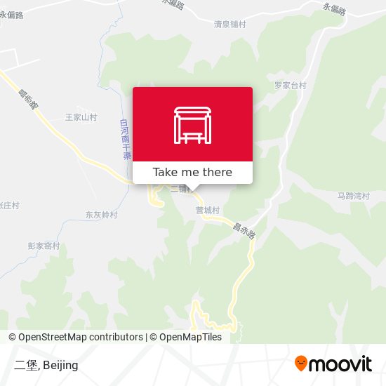 二堡 map