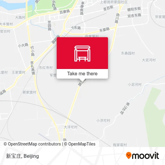 新宝庄 map