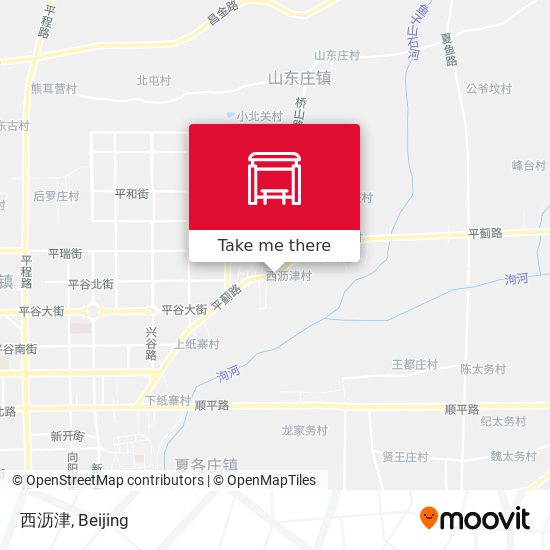 西沥津 map