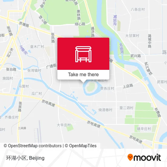 环湖小区 map
