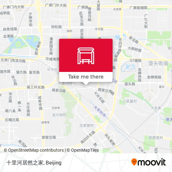 十里河居然之家 map